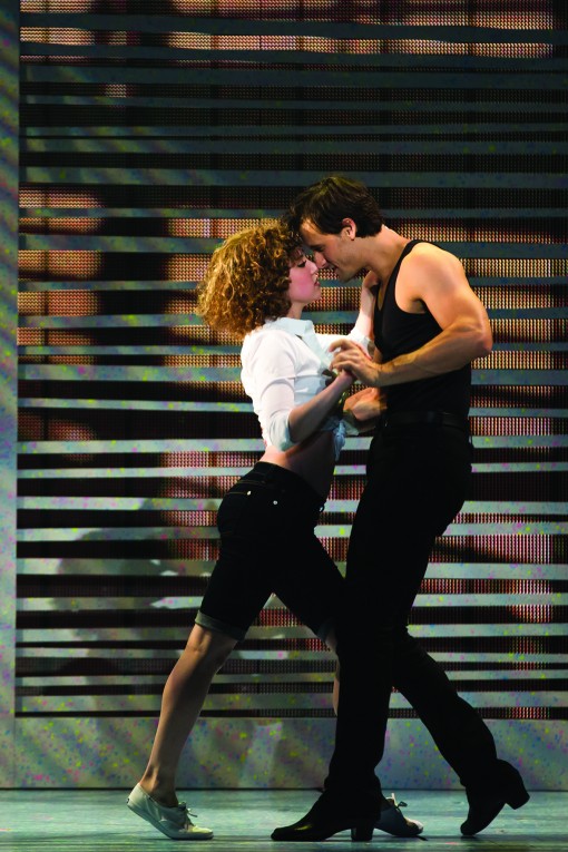Jillian Mueller (Baby) and Samuel Pergande (Johnny) in the North American tour of DIRTY DANCING – THE CLASSIC STORY ON STAGE. 